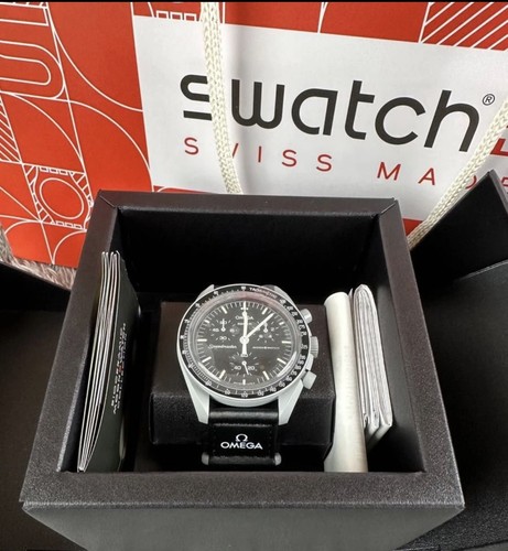 Omega swatch speedmaster - omega, x