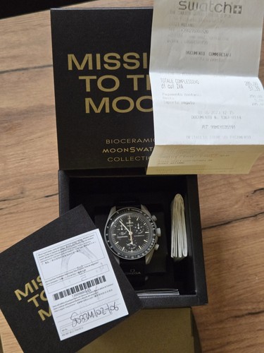Swatch omega moonswatch - x,