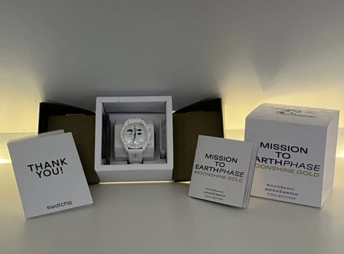 Omega swatch speedmaster - x,