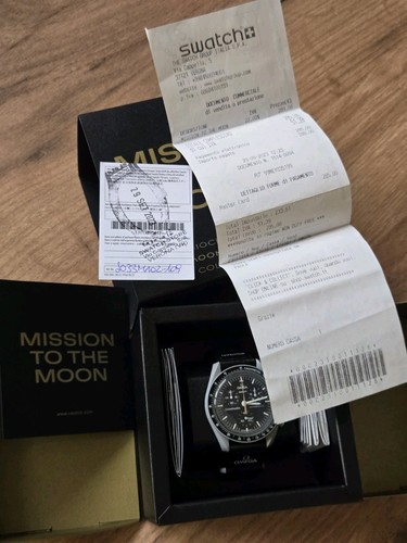 Swatch omega moonswatch - x,